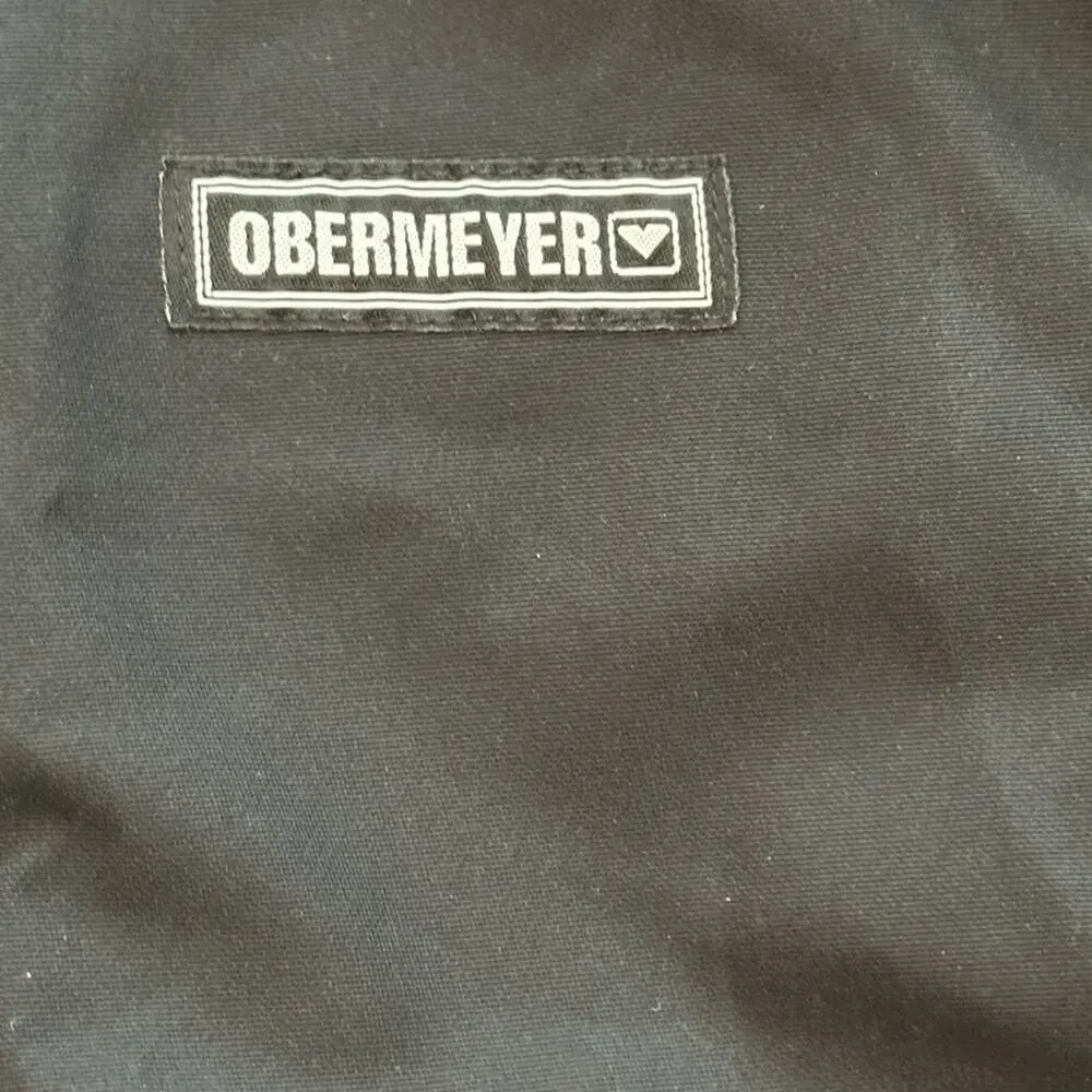 Obermeyer Boys The Heritage Collection Black Wind Breaker Jacket Size Large